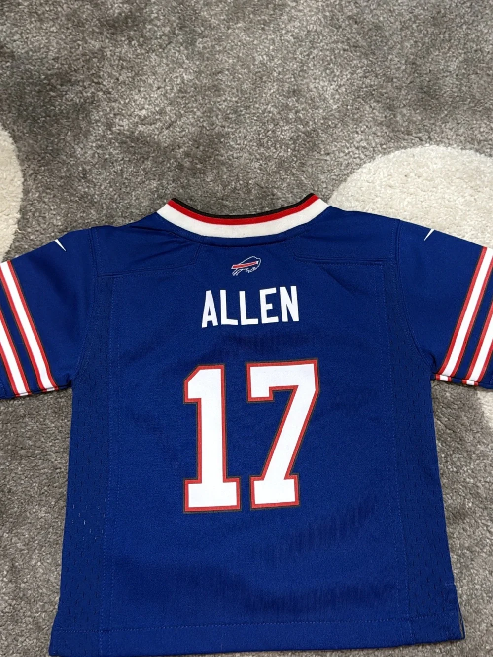 Nike Kids Buffalo Bills Royal Blue #17 Jersey with Red & White Trim